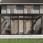 antrasit kübik sürgülü kapı